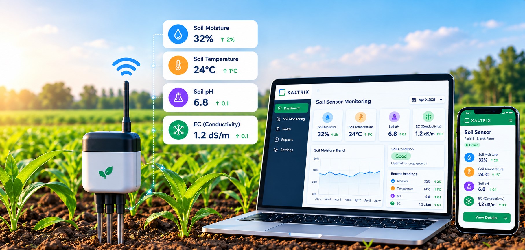 Soil Sensor Monitoring